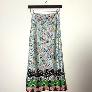Alice + Olivia Floral Maxi Skirt - Multicolor